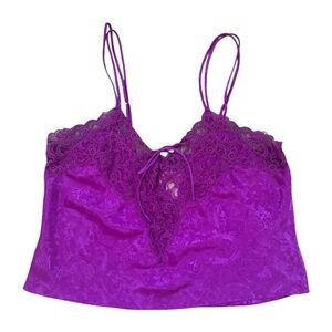 Victoria's Secret Purple Lace Top